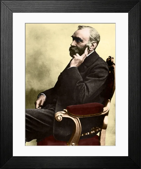 Framed Print : Alfred Nobel, Swedish Chemist and Inventor Framed Print : Alfred Nobel, Swedish Chemist and Inventor