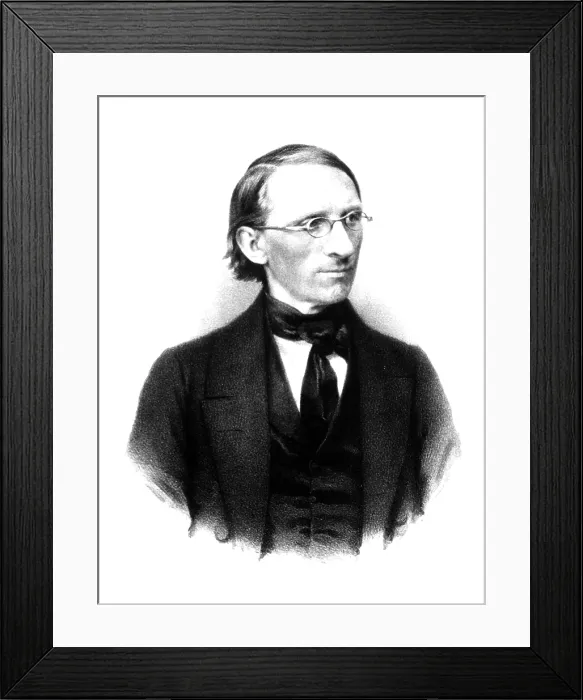 Framed Print : Carl Ludwig, German Physiologist Framed Print : Carl Ludwig, German Physiologist