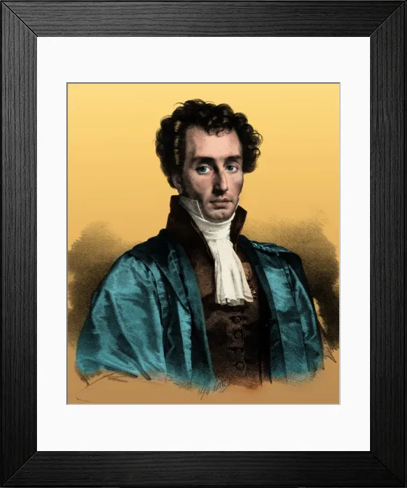 Framed Print : Mathieu Orfila, Spanish-French Toxicologist Framed Print : Mathieu Orfila, Spanish-French Toxicologist