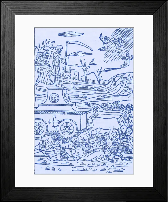 Framed Print : Death, 1493 Framed Print : Death, 1493