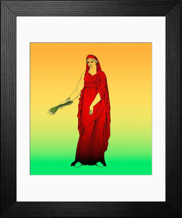 Framed Print : Ceres, Roman Goddess