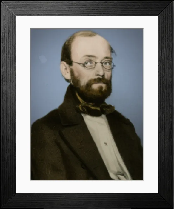 Framed Print : Carl von Rokitansky, Austrian Pathologist Framed Print : Carl von Rokitansky, Austrian Pathologist