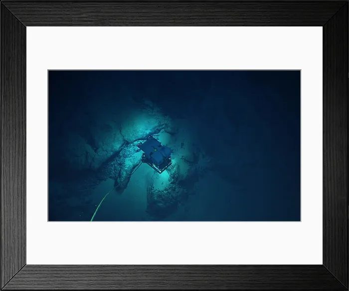 Framed Print : Investigating Ferromanganese-Encrusted Outcrop Framed Print : Investigating Ferromanganese-Encrusted Outcrop