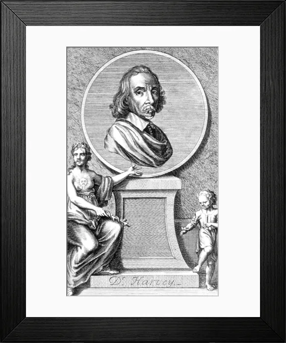 Framed Print : William Harvey, English Physician Framed Print : William Harvey, English Physician
