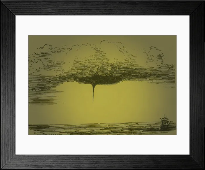 Framed Print : Waterspout Framed Print : Waterspout