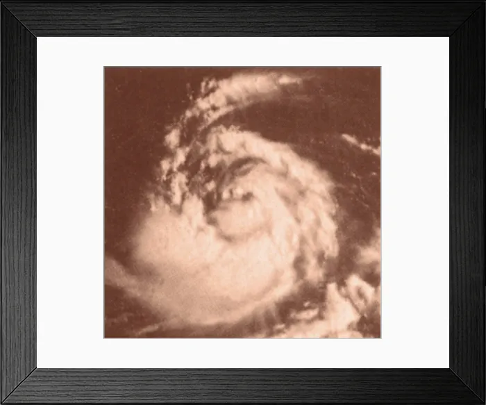 Framed Print : Hurricane Sequence, 2 of 3 Framed Print : Hurricane Sequence, 2 of 3