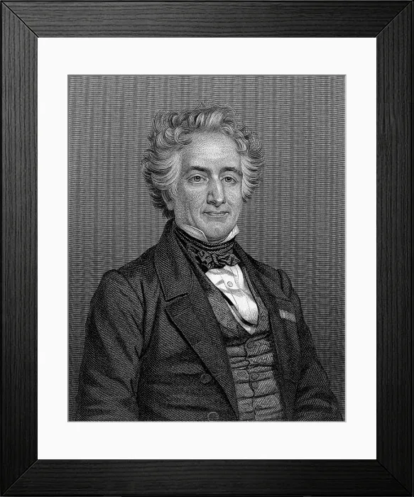 Framed Print : Michel Chevreul, French Chemist Framed Print : Michel Chevreul, French Chemist