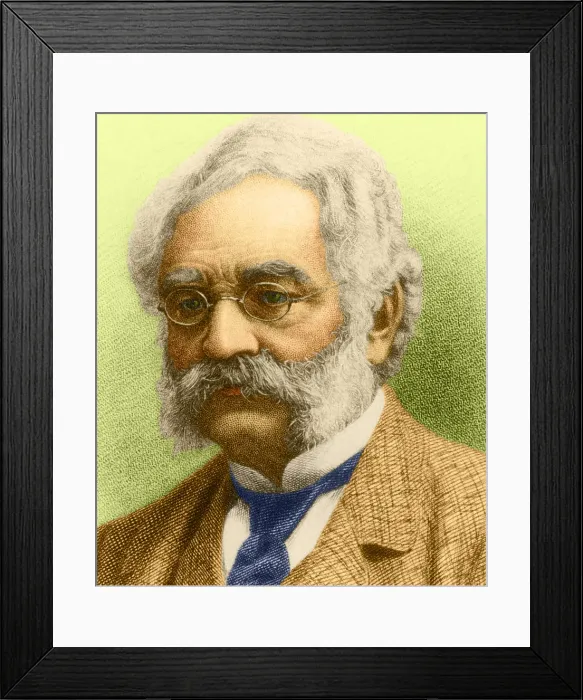 Framed Print : Werner von Siemens, German Inventor Framed Print : Werner von Siemens, German Inventor