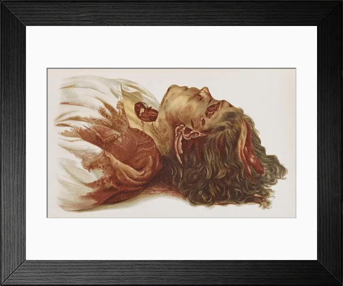Framed Print : Murder Victim, 1898