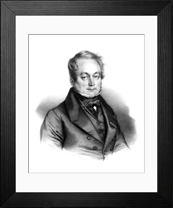 Framed Print : Francois Magendie, French Physiologist Framed Print : Francois Magendie, French Physiologist