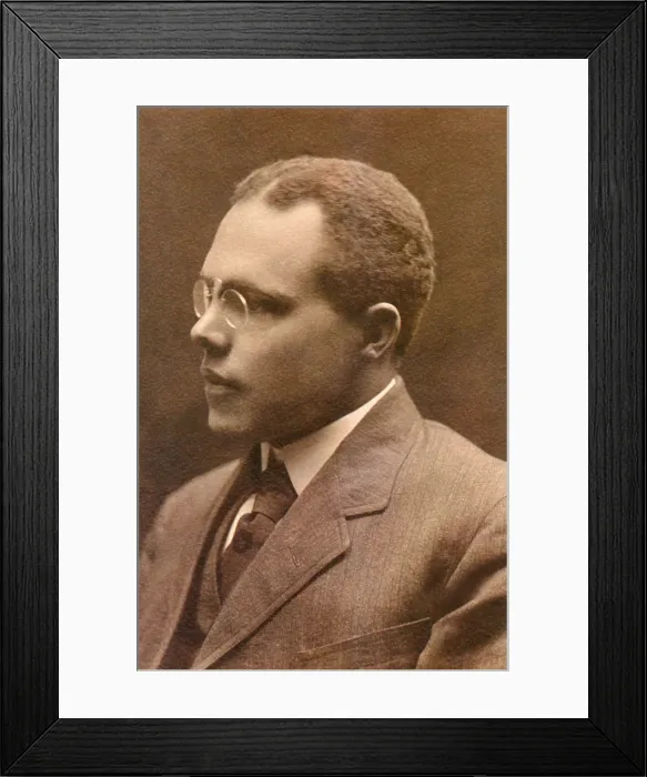 Framed Print : Emmett Jay Scott, American Journalist and Educator Framed Print : Emmett Jay Scott, American Journalist and Educator