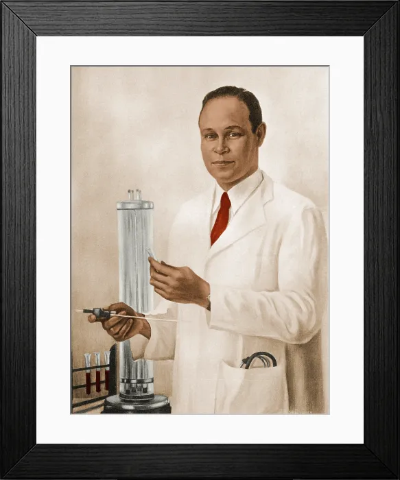 Framed Print : Charles R. Drew, American Surgeon and Reseacher