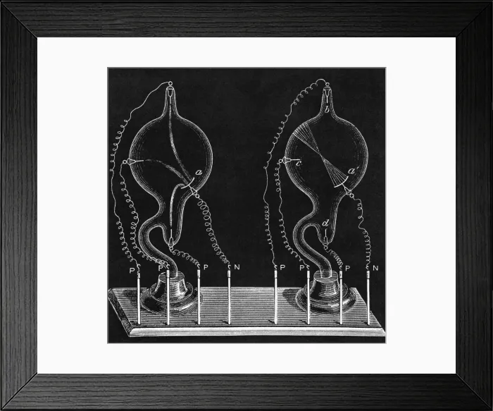 Framed Print : Cathode Ray Tubes