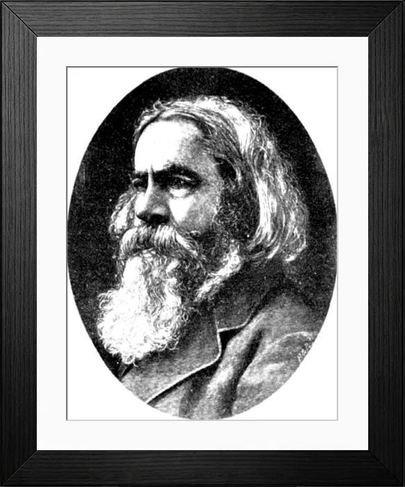 Framed Print : Benjamin Peirce, American Mathematician