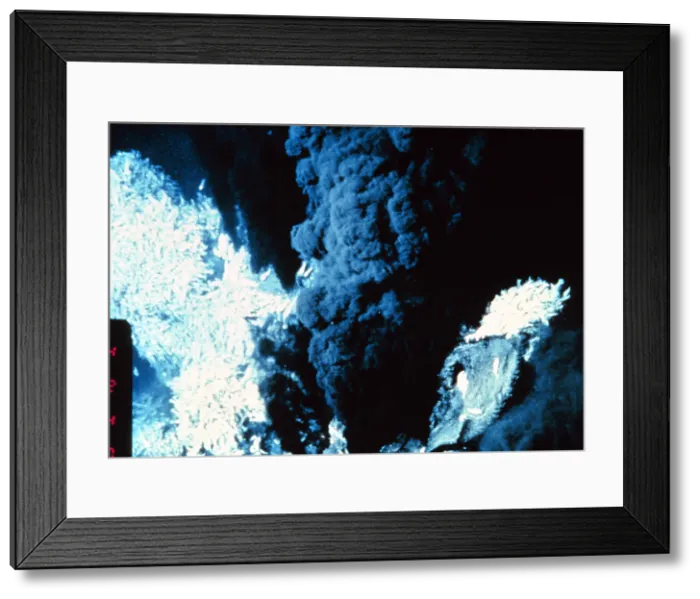 Framed Print : Black Smoker Chimney