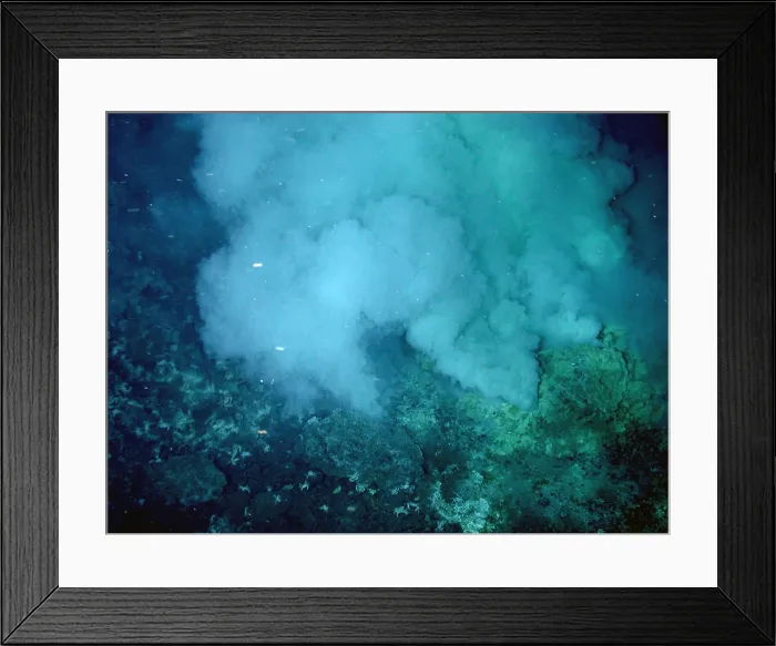 Framed Print : Hydrothermal Smoker Vent Framed Print : Hydrothermal Smoker Vent