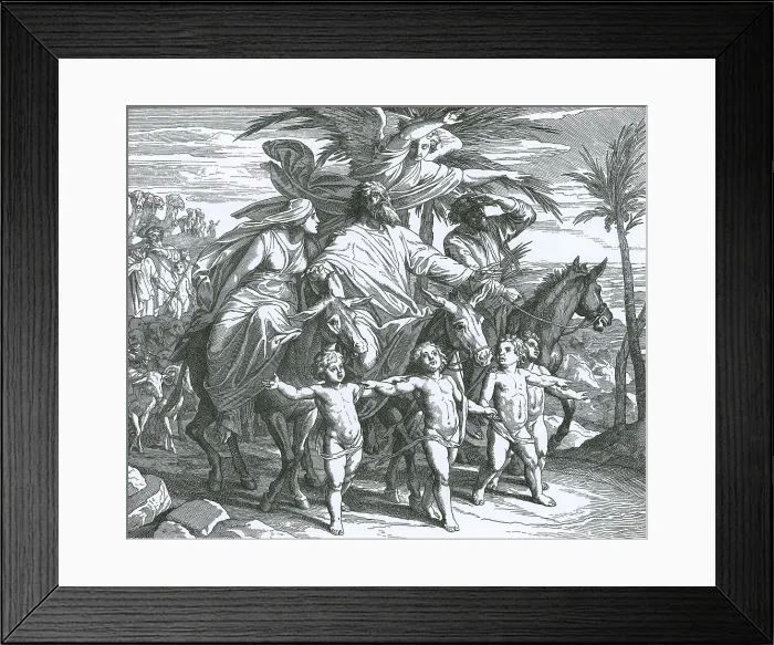 Framed Print : Abraham Sees the Promised Land Framed Print : Abraham Sees the Promised Land
