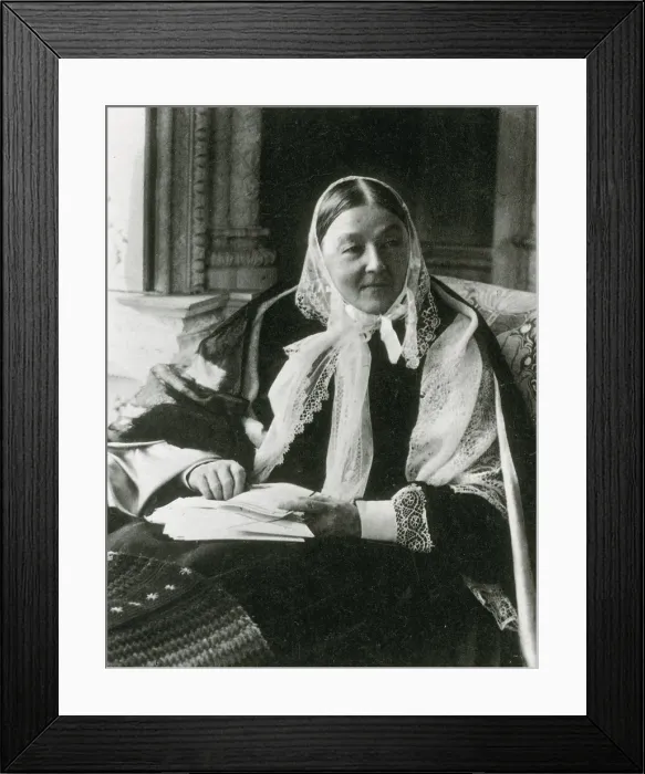 Framed Print : Florence Nightingale, English Nurse Framed Print : Florence Nightingale, English Nurse