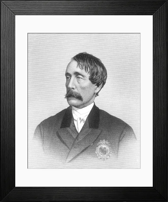 Framed Print : Henry Bergh, American Founder of ASPCA Framed Print : Henry Bergh, American Founder of ASPCA
