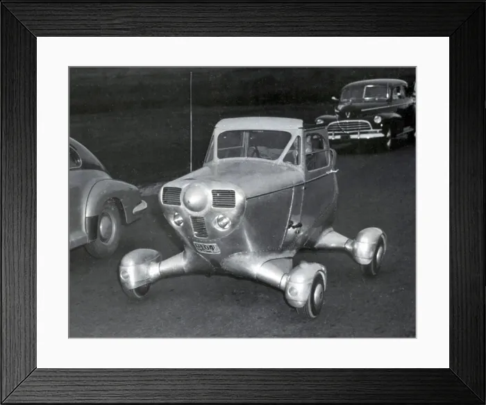 Framed Print : Airphibian, Roadable Aircraft, 1947