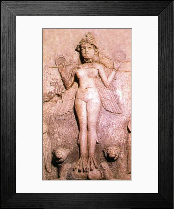 Framed Print : Lilith, Goddess of Death Framed Print : Lilith, Goddess of Death