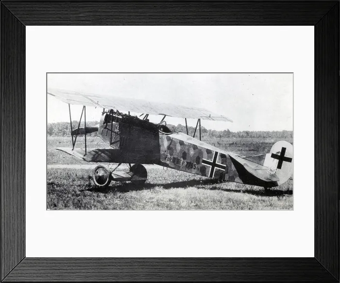 Framed Print : WWI, German Fokker D VII Fighter Plane