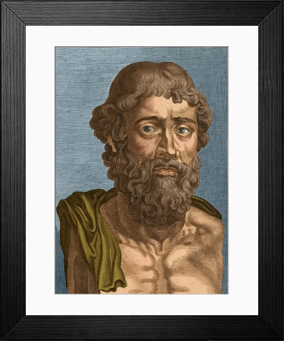 Framed Print : Demosthenes, Ancient Greek Orator Framed Print : Demosthenes, Ancient Greek Orator