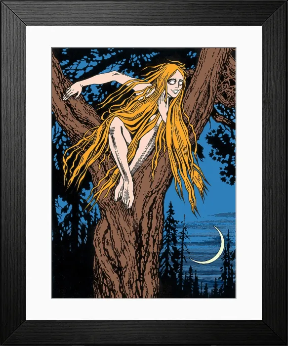 Framed Print : Rusalka, Legendary Creature Framed Print : Rusalka, Legendary Creature