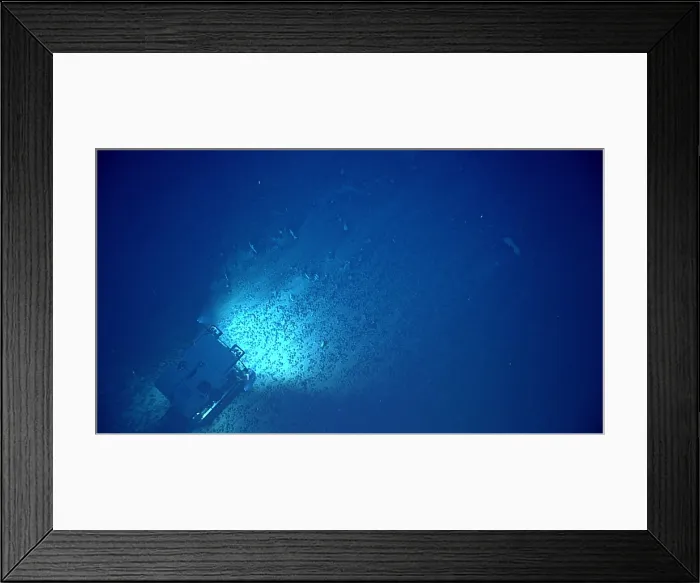 Framed Print : Ferromanganese Nodule Field