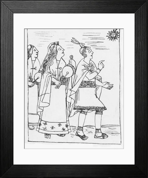 Framed Print : Festival of the Inca Framed Print : Festival of the Inca