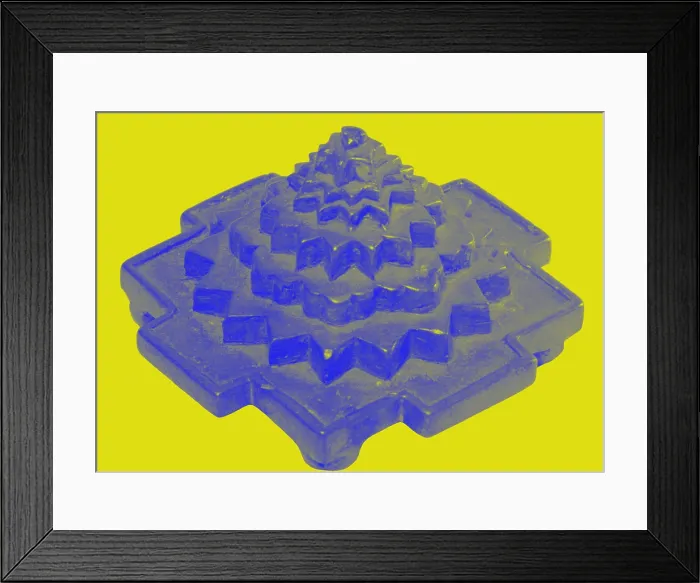 Framed Print : Yantra. The Yantra is an instrument used in meditation Framed Print : Yantra. The Yantra is an instrument used in meditation