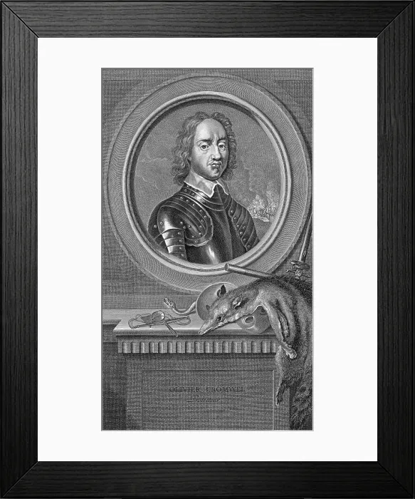 Framed Print : Oliver Cromwell, English Political Leader Framed Print : Oliver Cromwell, English Political Leader