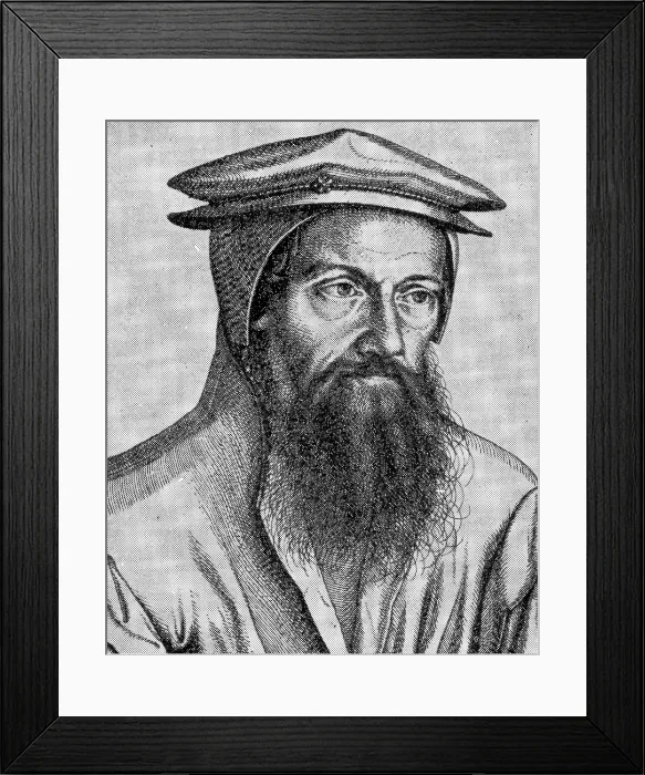 Framed Print : Conrad Gessner, Swiss Botanist and Zoologist Framed Print : Conrad Gessner, Swiss Botanist and Zoologist