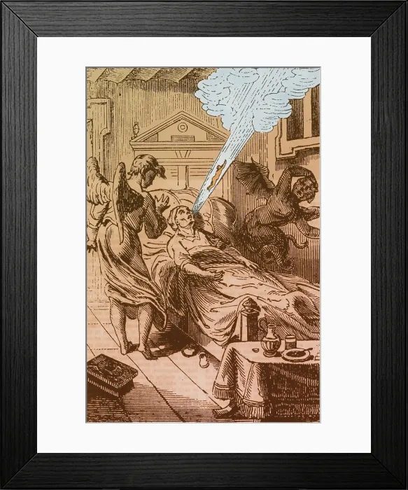 Framed Print : De Plancy's Dictionnaire Infernal, 1835