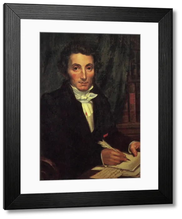 Framed Print : Rene Caillie, French Explorer Framed Print : Rene Caillie, French Explorer