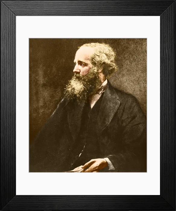 Framed Print : James Clerk Maxwell, Scottish Physicist