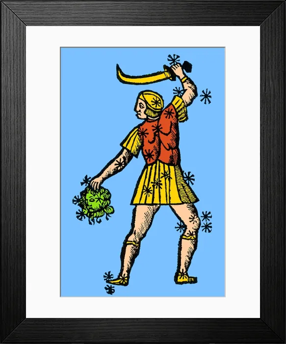 Framed Print : Perseus Constellation, 15th Century