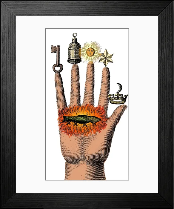 Framed Print : Alchemical Symbols Framed Print : Alchemical Symbols