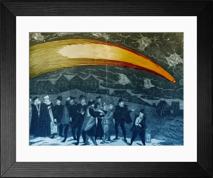 Framed Print : The Great Comet of 1577 Framed Print : The Great Comet of 1577