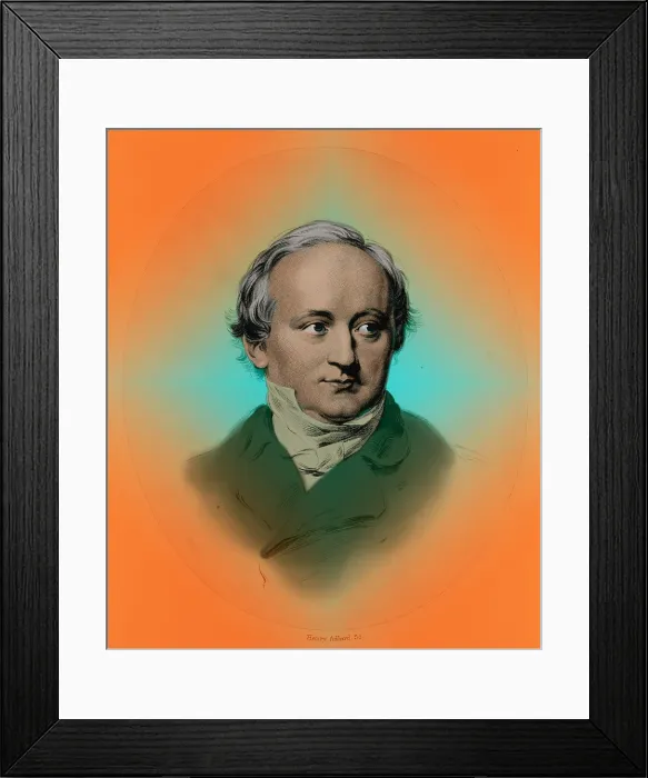 Framed Print : Baron von Bunsen, German Diplomat Framed Print : Baron von Bunsen, German Diplomat
