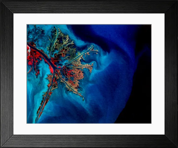 Framed Print : Mississippi River, Louisiana Framed Print : Mississippi River, Louisiana