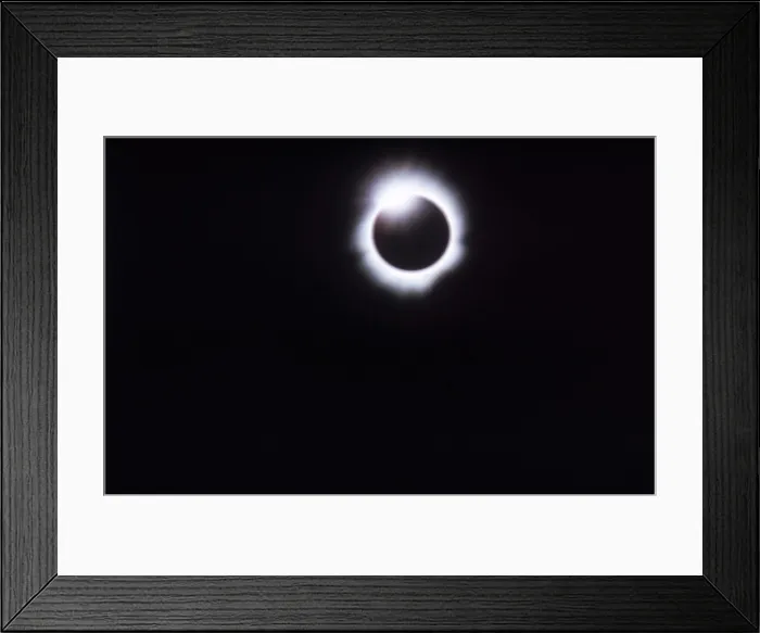 Framed Print : Total solar eclipse Framed Print : Total solar eclipse
