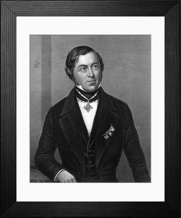 Framed Print : Eilhard Mitscherlich, German Chemist Framed Print : Eilhard Mitscherlich, German Chemist