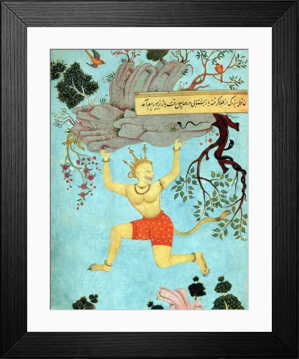 Framed Print : Hanuman, Hindu Monkey God Framed Print : Hanuman, Hindu Monkey God