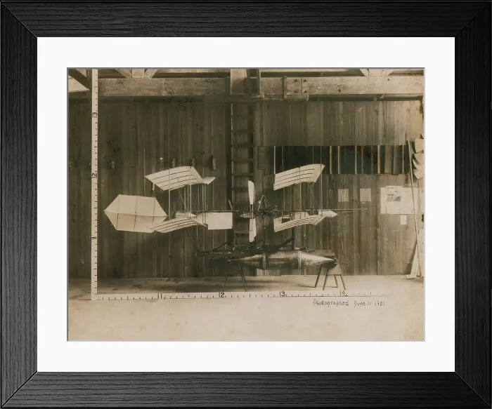 Framed Print : Langley Airplane Model Framed Print : Langley Airplane Model