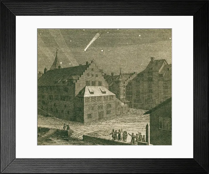 Framed Print : Comet of 1742, C / 1742 / C1