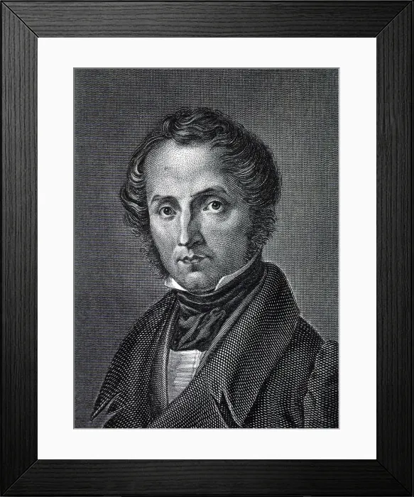 Framed Print : Justus von Liebig, German Chemist
