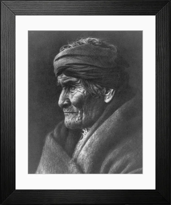 Framed Print : Geronimo, Apache Indian War Chief