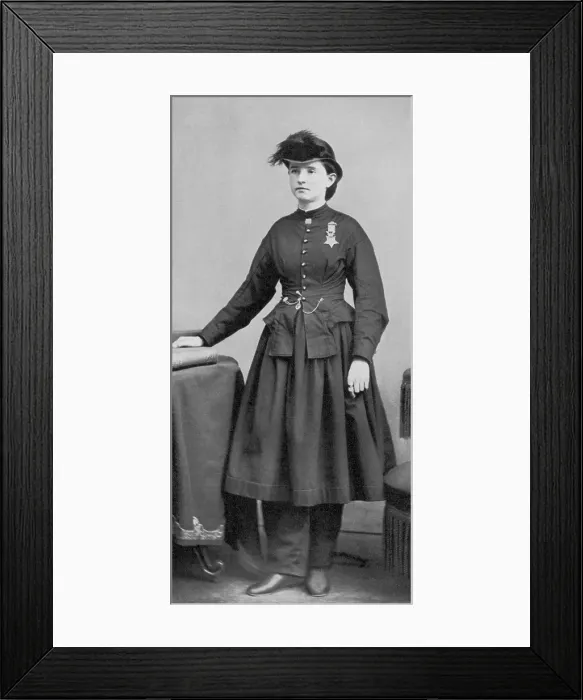 Framed Print : Mary Walker, American Suffragette and Physician Framed Print : Mary Walker, American Suffragette and Physician