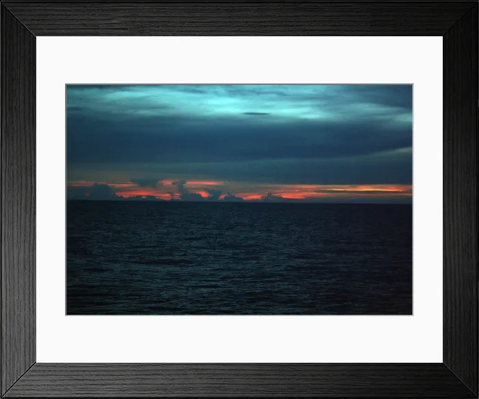 Framed Print : Red Sky At Night, Sailor's Delight